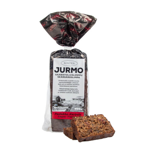 Rosten Jurmo Lingonbär-Tranbär särgårdslimpa 450g