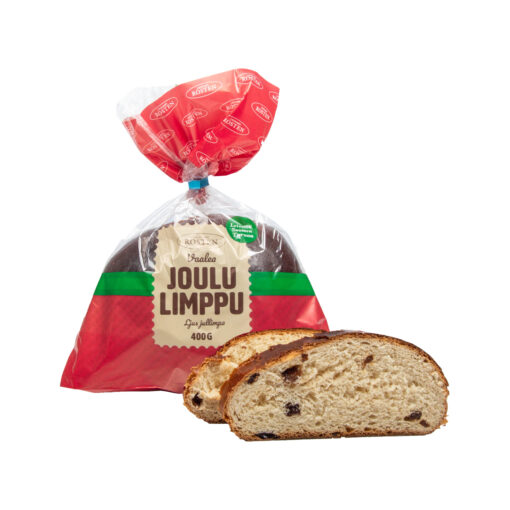 Rosten joululimppu 400g pyöreä vaalea sekaleipä