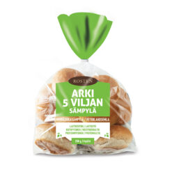 Rosten Arki 5- korn semla 5 st/250 g