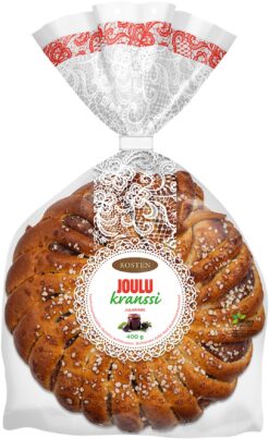 Rosten Joulukranssi 400g täytepitko