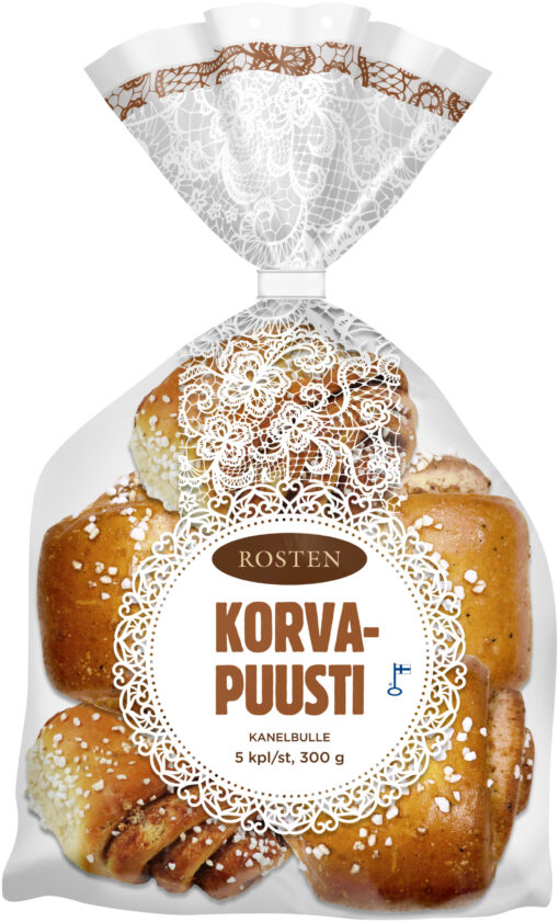 Rosten Kanelbulle 5 st 300g
