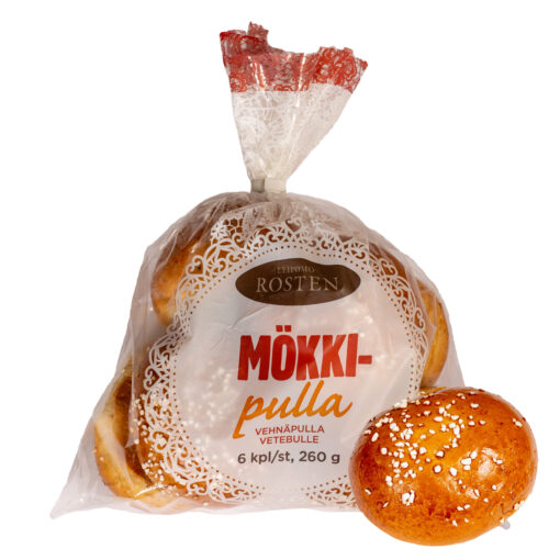 Rosten Mökkipulla 6kpl 260g pikkupulla