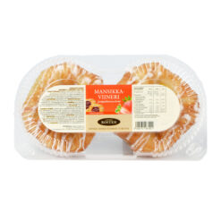 Rosten Mansikkaviineri, mansikkatäyteviineri 2kpl 180g