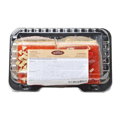 Rosten Jordgubb bakelse 2st 180g
