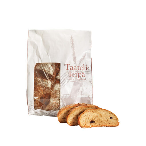 Rosten Taatelileipä 450g moniviljaleipä