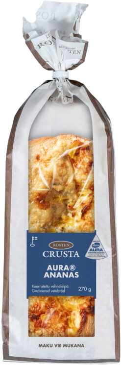 Rosten Crusta Valio AURA® sinihomejuusto-ananasleipä 270 g