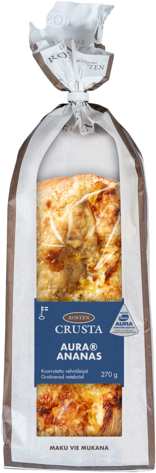 Rosten Crusta Valio AURA® sinihomejuusto-ananasleipä 270 g