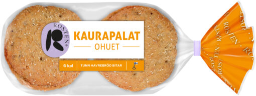 Rosten Ohuet Kaurapalat 6 kpl/250 g