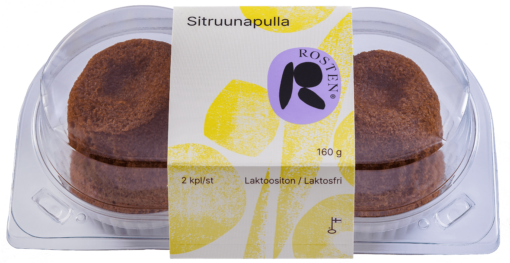 Rosten Sitruunapulla 2kpl/160g