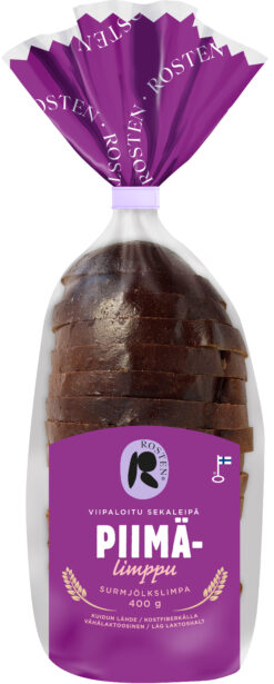 Rosten Piimälimppu viip. 400g sekaleipä