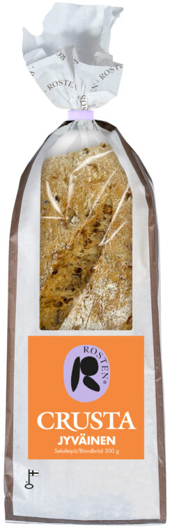 Rosten Crusta Jyväinen 300g sekaleipä
