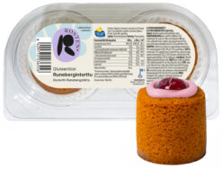 Rosten gluteeniton Runebergintorttu 2 kpl 240g leivos