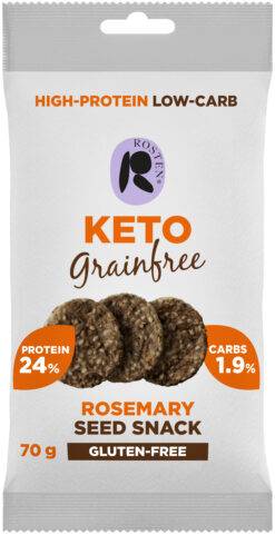 Rosten Gluten Free Keto Seed Snack Rosemary 70 g
